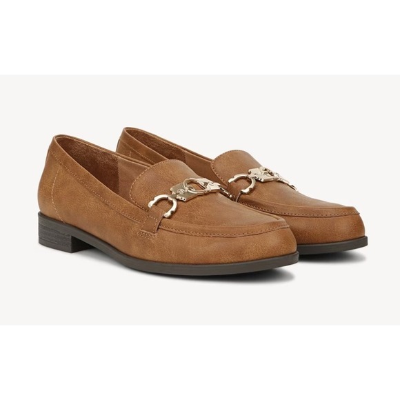 Dr. Scholl's Women's Rate Adorn Loafers Size 7 Honey Brown Comfy Casual Flats - Picture 1 of 8